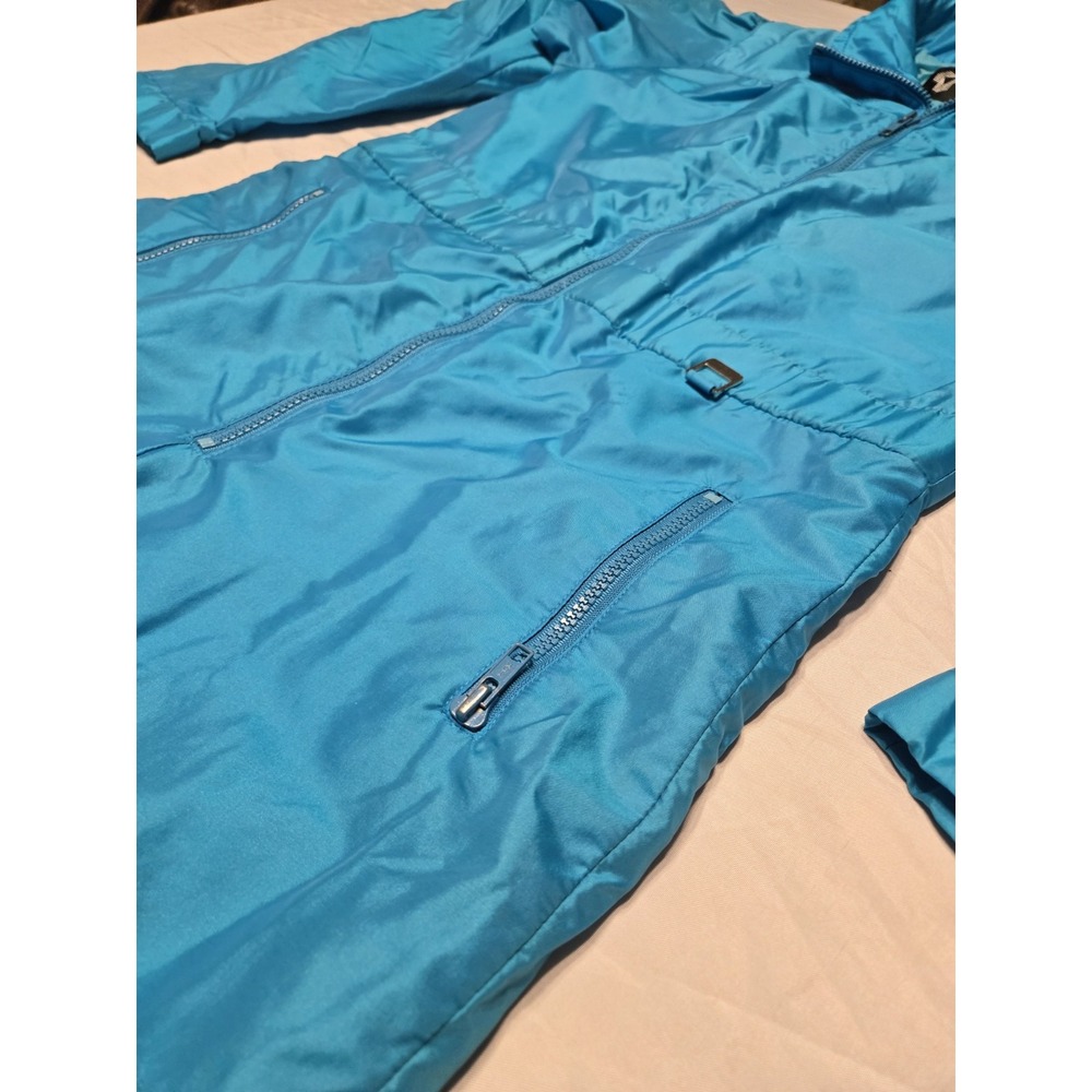 Womens Fera Ski Suit One Piece Snowsuit Snow Bib Jumpsuit Retro Onsie vintage 10 - Picture 4 of 12